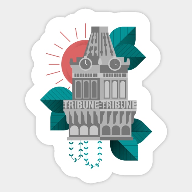 Oakland Tribune Tower Sticker by Holt510